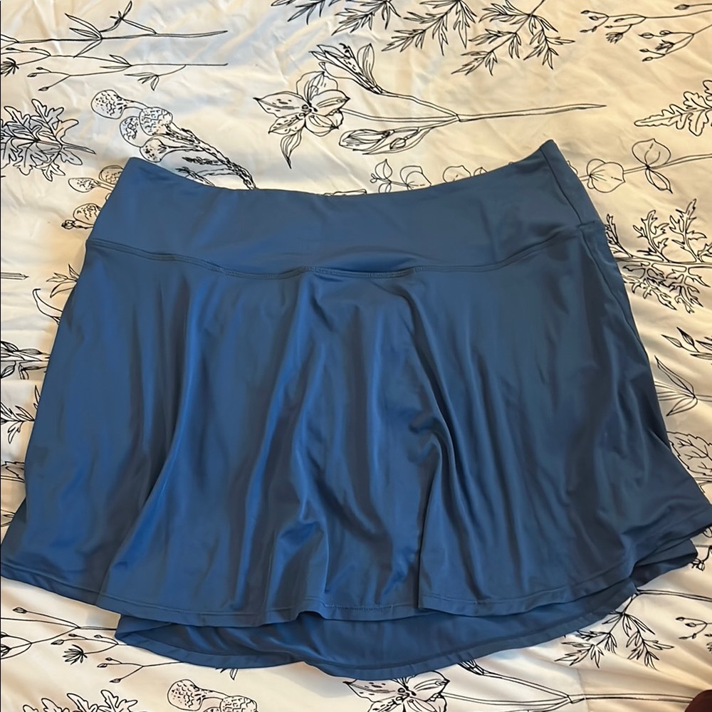 Blue Athletic Skirt